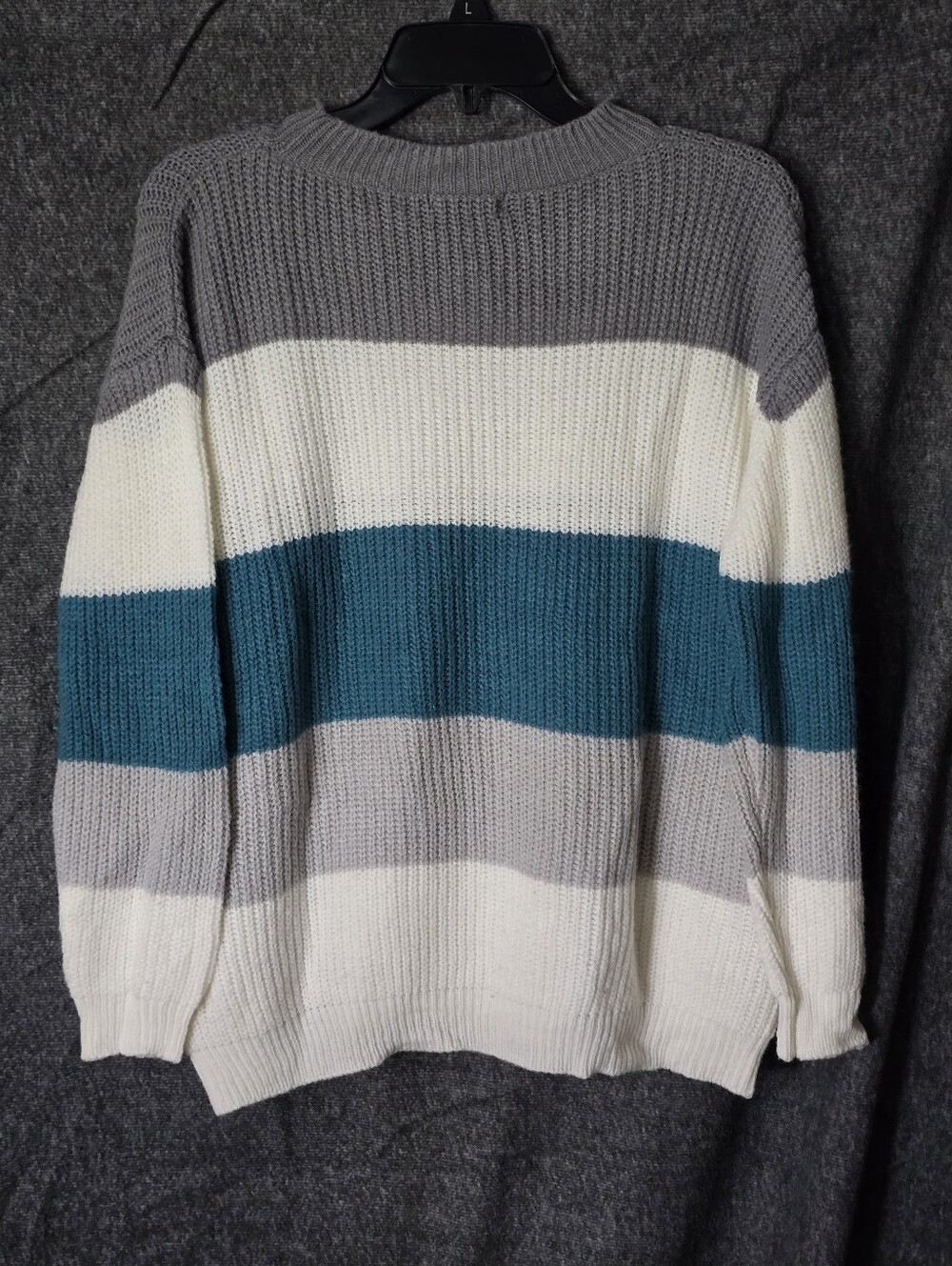 Shein Striped Oversized Sweater - Size Small - Picture 3 of 5